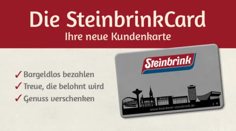 SteinbrinkCard Kundenkarte