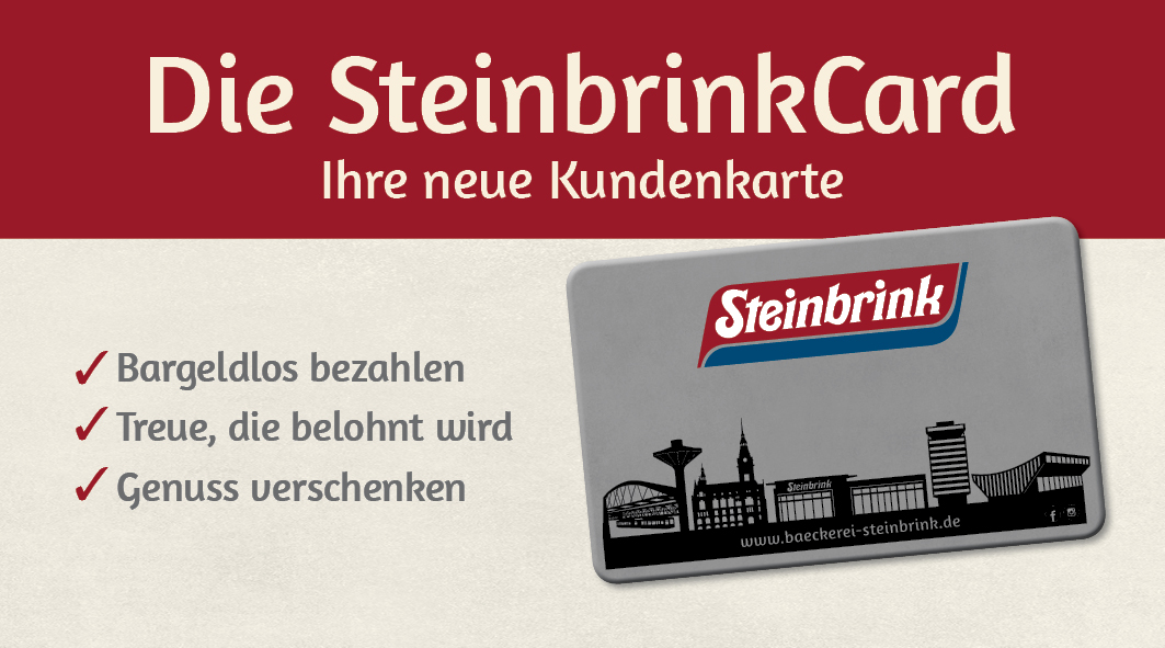 SteinbrinkCard Kundenkarte