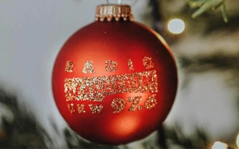 Weihnachtskugeln von Radio Neandertal 2021