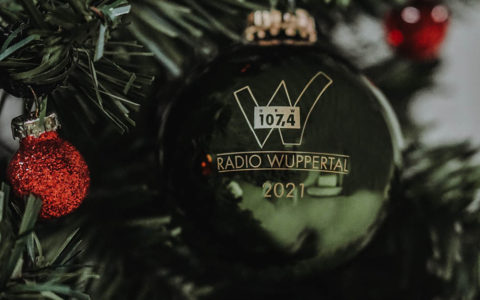 Weihnachtsbaumkugeln von Radio Wuppertal 2021